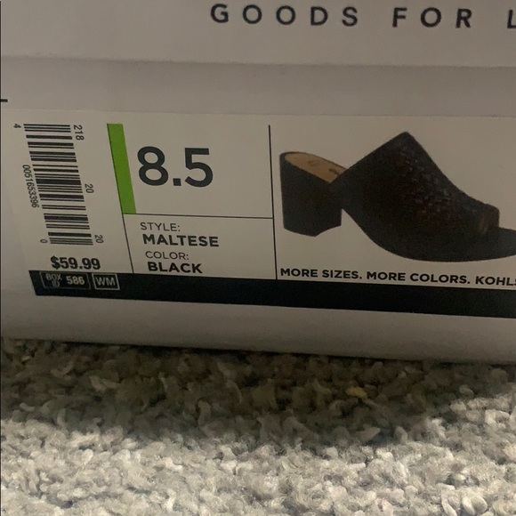 ORTHOLITE SONOMA black slides BNWT IN BOX 8.5m - Picture 5 of 5